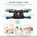 Mini drone plegable original XT-3 WIFI selfie drone con cámara de 0.3MP control de aplicación Auto-despegue RC drone con luz led PK JY018